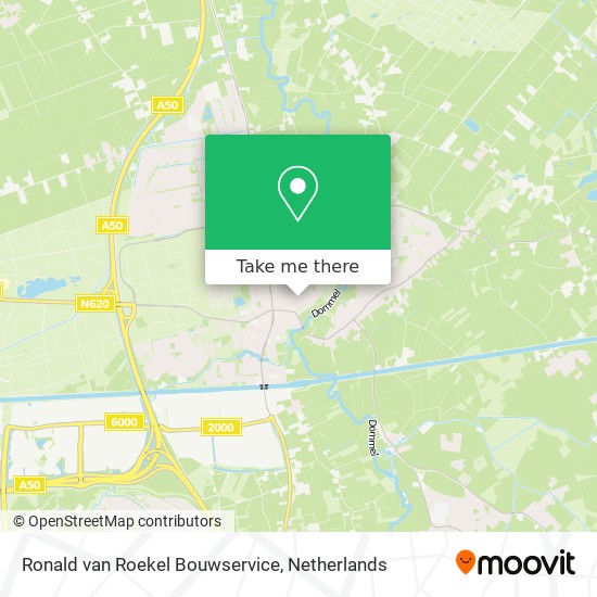 Ronald van Roekel Bouwservice map