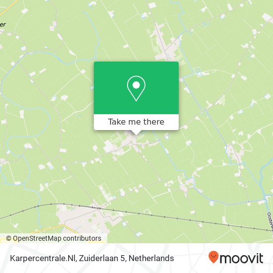 Karpercentrale.Nl, Zuiderlaan 5 Karte