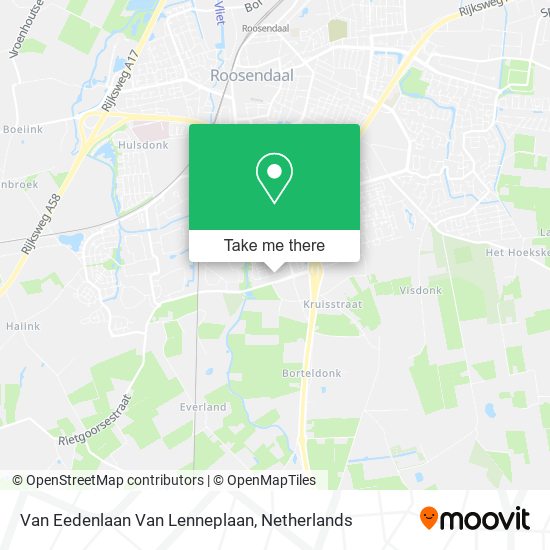 Van Eedenlaan Van Lenneplaan map