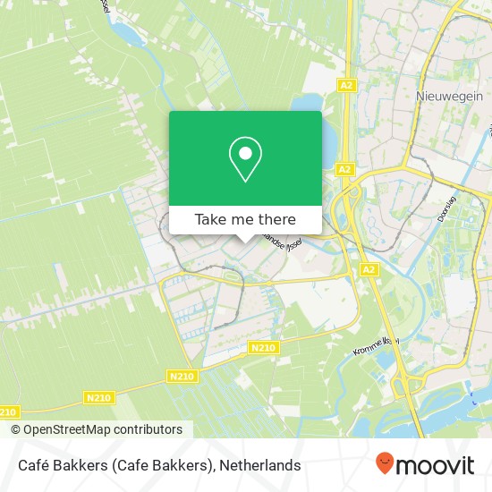 Café Bakkers (Cafe Bakkers) map