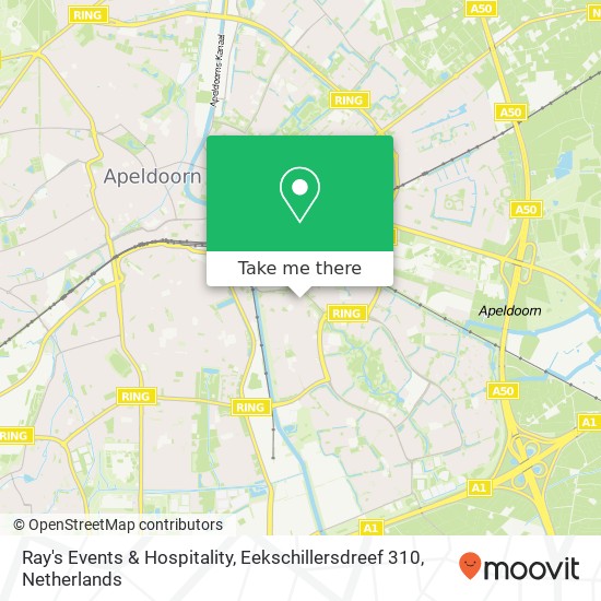 Ray's Events & Hospitality, Eekschillersdreef 310 map