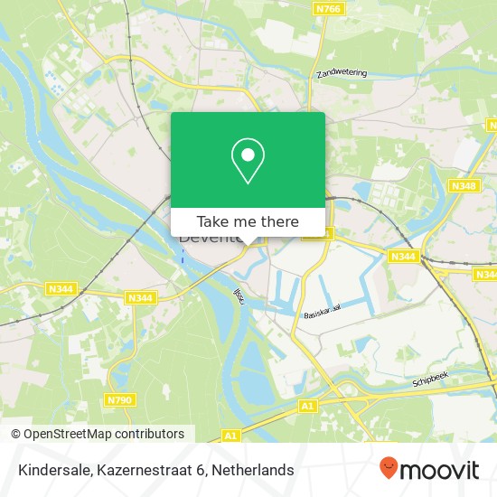 Kindersale, Kazernestraat 6 map