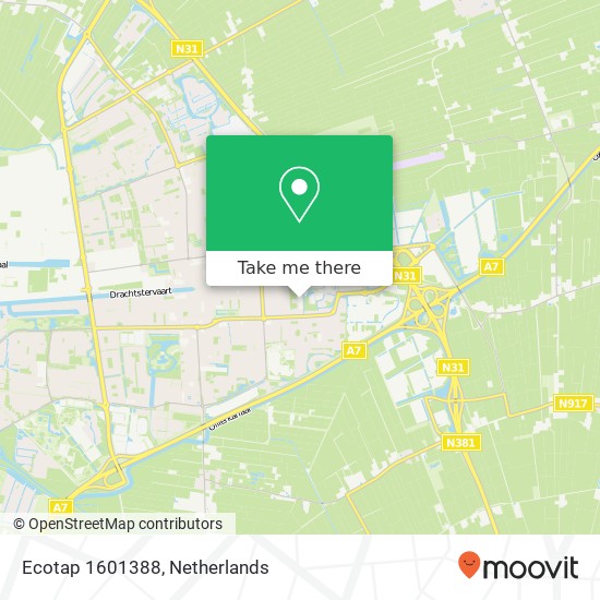 Ecotap 1601388 map