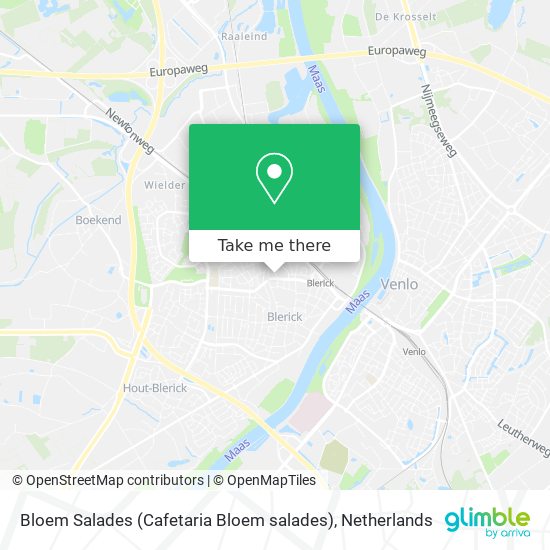 Bloem Salades (Cafetaria Bloem salades) map