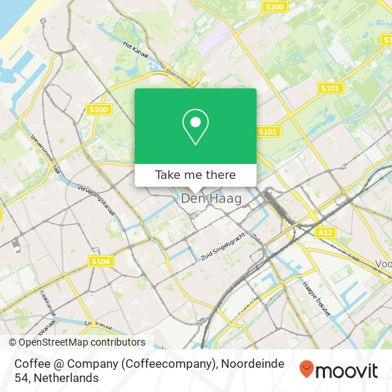 Coffee @ Company (Coffeecompany), Noordeinde 54 map