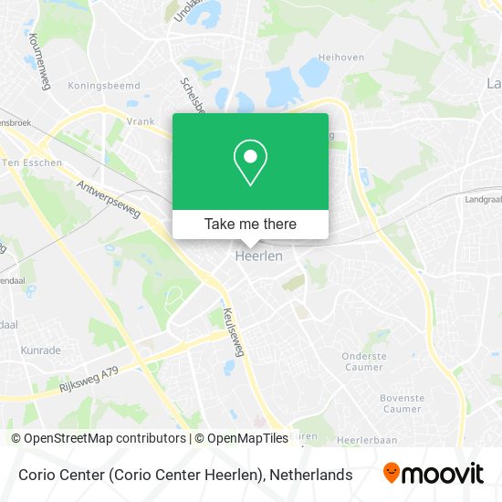 Corio Center (Corio Center Heerlen) map