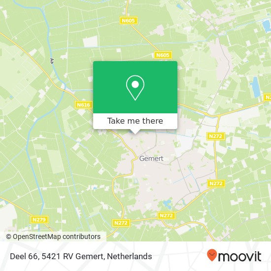 Deel 66, 5421 RV Gemert map