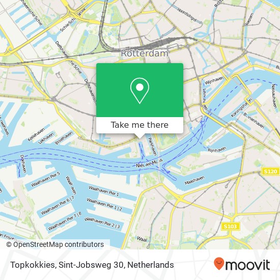 Topkokkies, Sint-Jobsweg 30 map