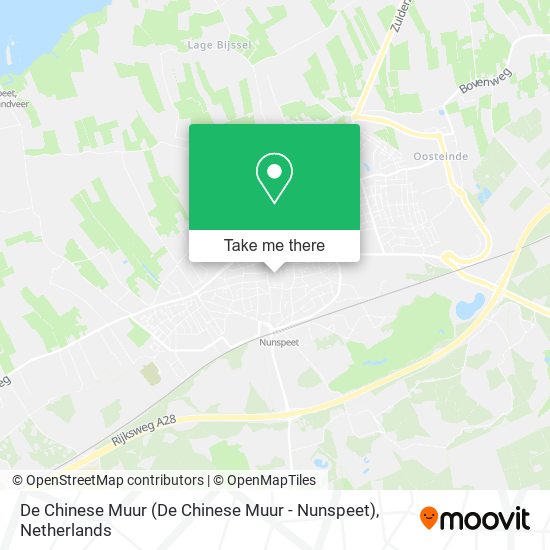 De Chinese Muur map