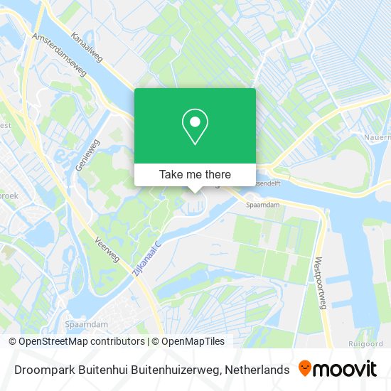 Droompark Buitenhui Buitenhuizerweg map