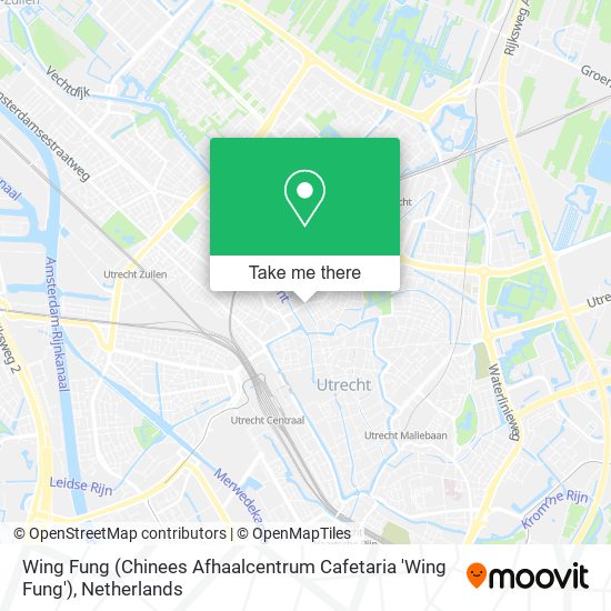 Wing Fung (Chinees Afhaalcentrum Cafetaria 'Wing Fung') map