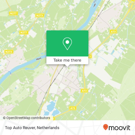 Top Auto Reuver map