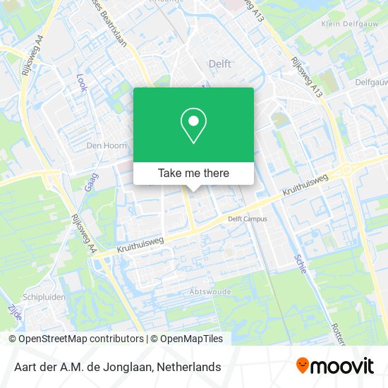 Aart der A.M. de Jonglaan map