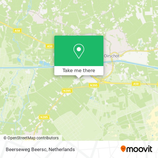 Beerseweg Beersc Karte