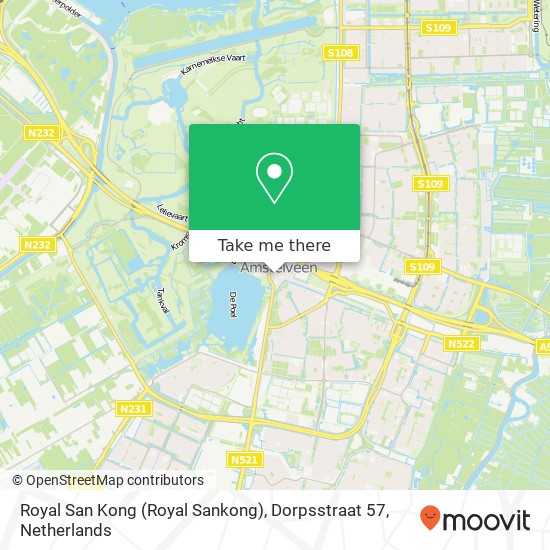 Royal San Kong (Royal Sankong), Dorpsstraat 57 Karte