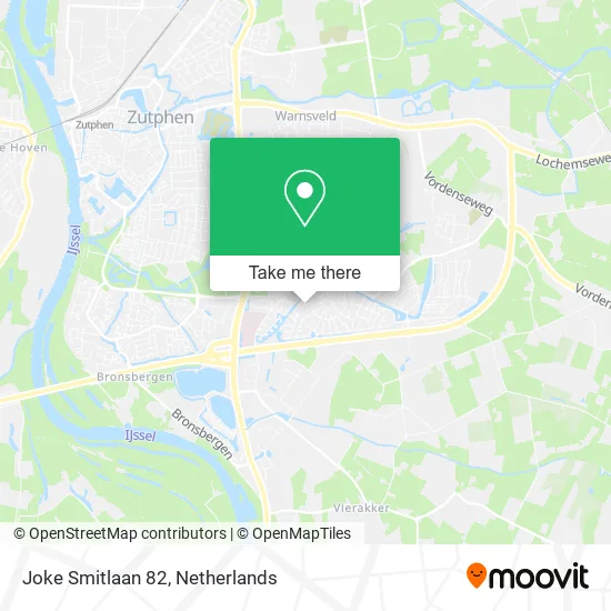 Joke Smitlaan 82 map