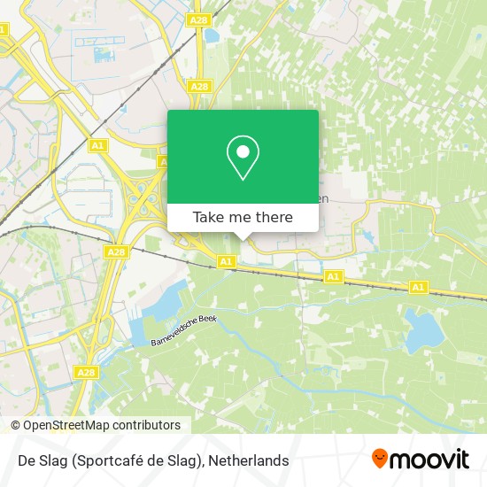 De Slag (Sportcafé de Slag) map