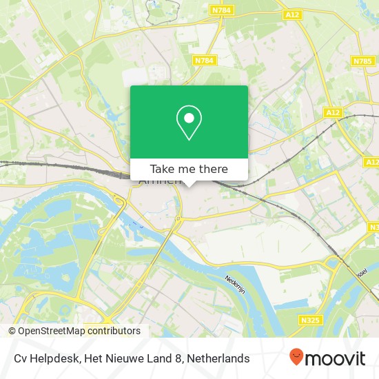 Cv Helpdesk, Het Nieuwe Land 8 map