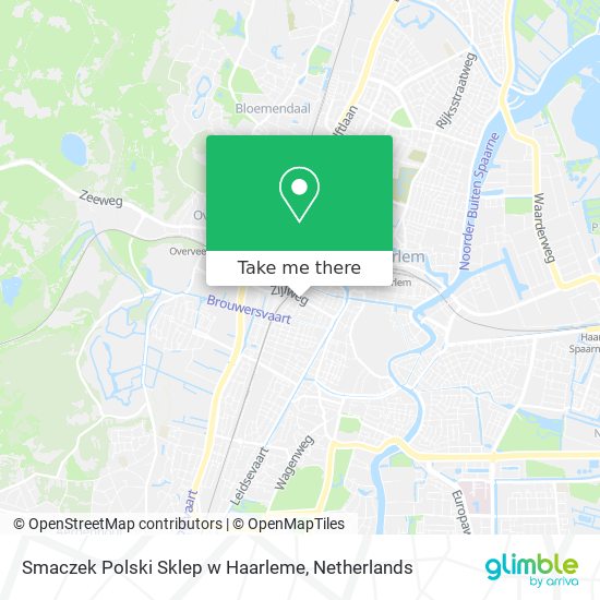 Smaczek Polski Sklep w Haarleme map