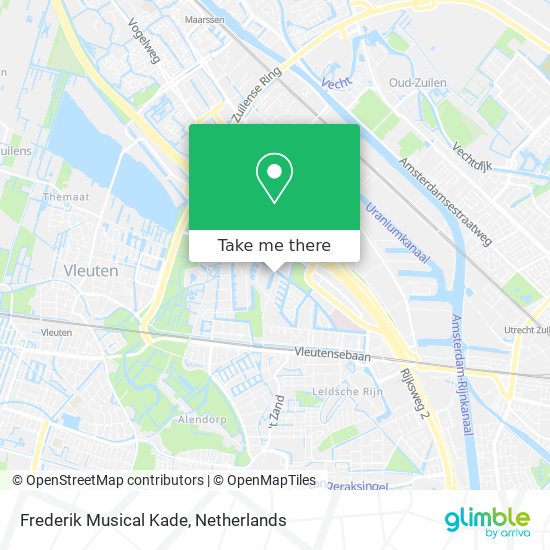 Frederik Musical Kade map