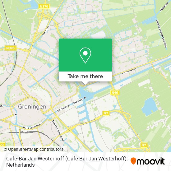 Cafe-Bar Jan Westerhoff Karte