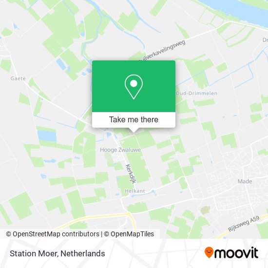 Station Moer map