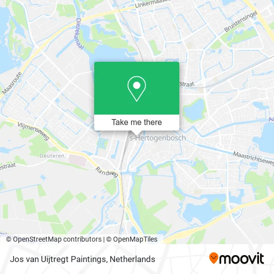 Jos van Uijtregt Paintings map