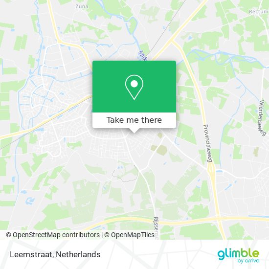 Leemstraat map