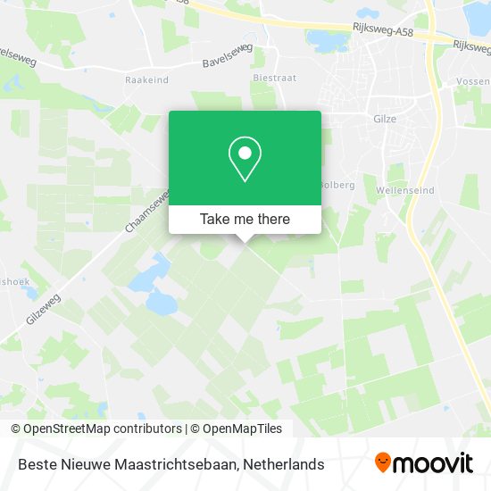 Beste Nieuwe Maastrichtsebaan, 5126 BW Gilze map