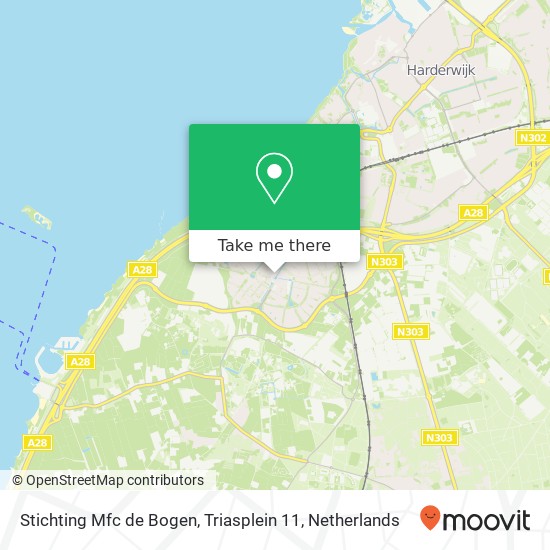 Stichting Mfc de Bogen, Triasplein 11 map