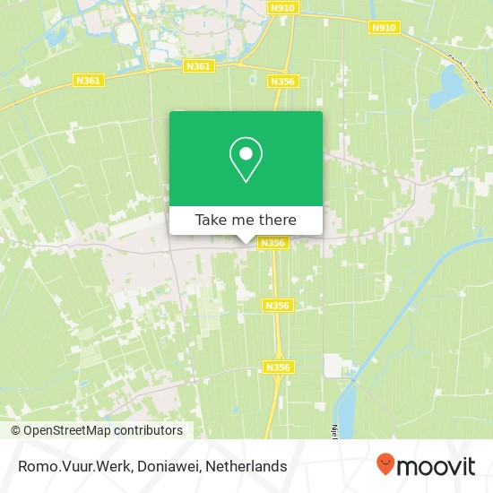 Romo.Vuur.Werk, Doniawei map