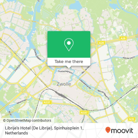 Librije's Hotel (De Librije), Spinhuisplein 1 map