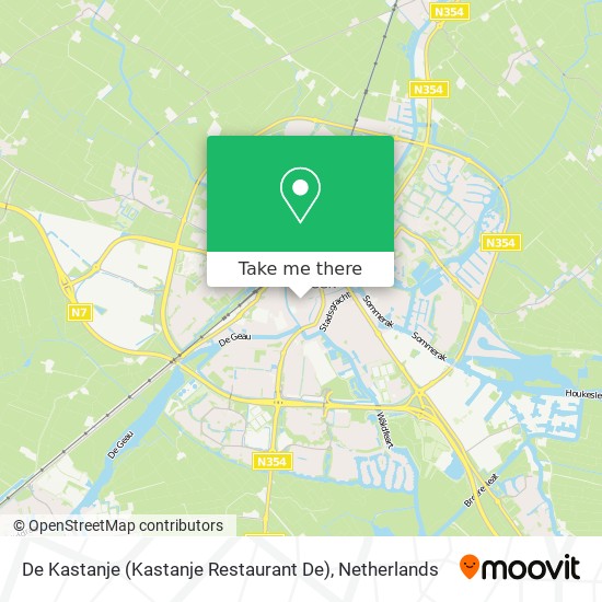 De Kastanje (Kastanje Restaurant De) map