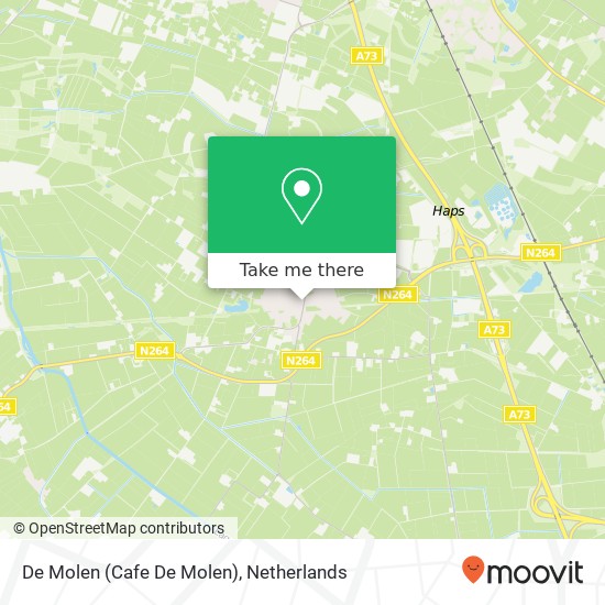 De Molen (Cafe De Molen) Karte