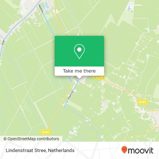 Lindenstraat Stree map