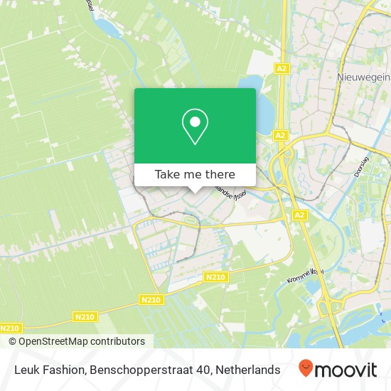 Leuk Fashion, Benschopperstraat 40 map