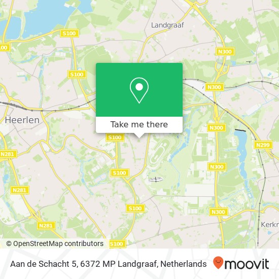 Aan de Schacht 5, 6372 MP Landgraaf Karte