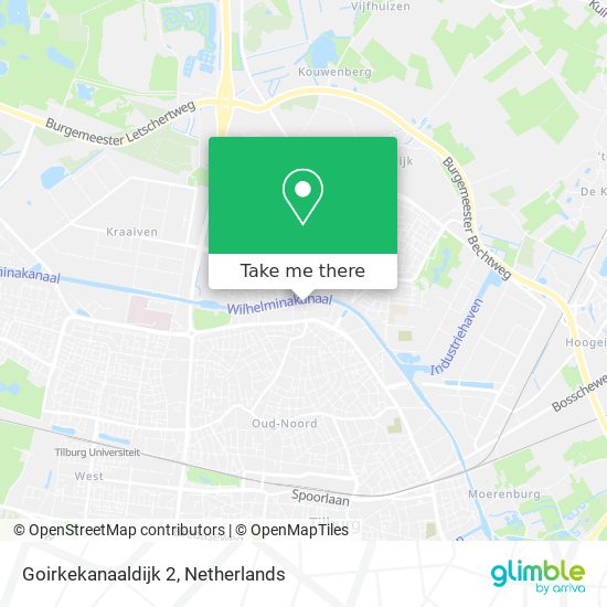 Goirkekanaaldijk 2 map