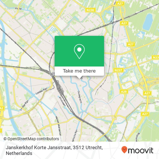 Janskerkhof Korte Jansstraat, 3512 Utrecht map