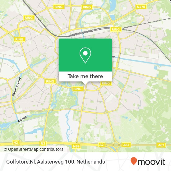 Golfstore.Nl, Aalsterweg 100 map