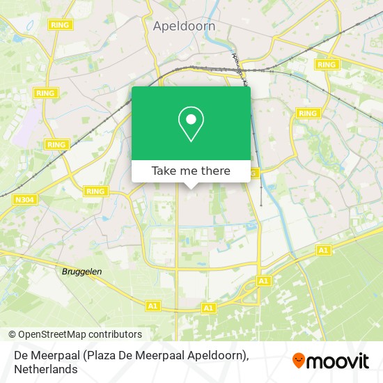 De Meerpaal (Plaza De Meerpaal Apeldoorn) map