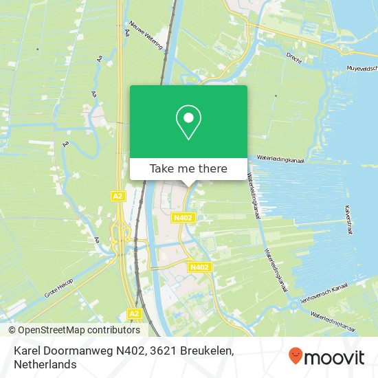 Karel Doormanweg N402, 3621 Breukelen map