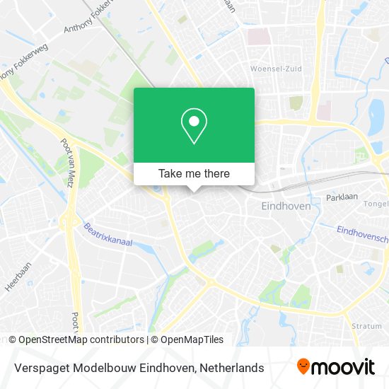 Verspaget Modelbouw Eindhoven map