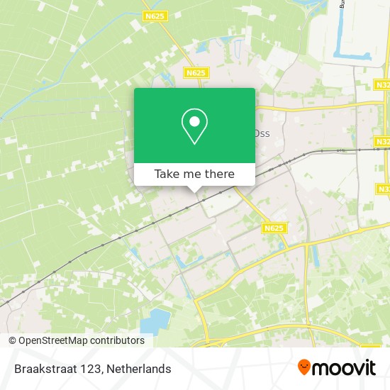 Braakstraat 123 Karte