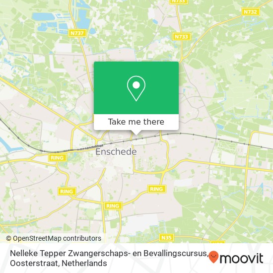 Nelleke Tepper Zwangerschaps- en Bevallingscursus, Oosterstraat map