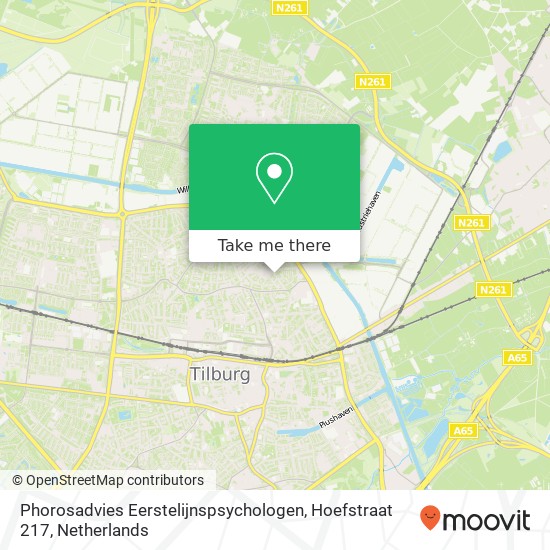 Phorosadvies Eerstelijnspsychologen, Hoefstraat 217 map