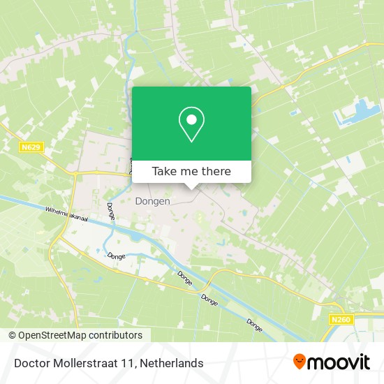 Doctor Mollerstraat 11 map