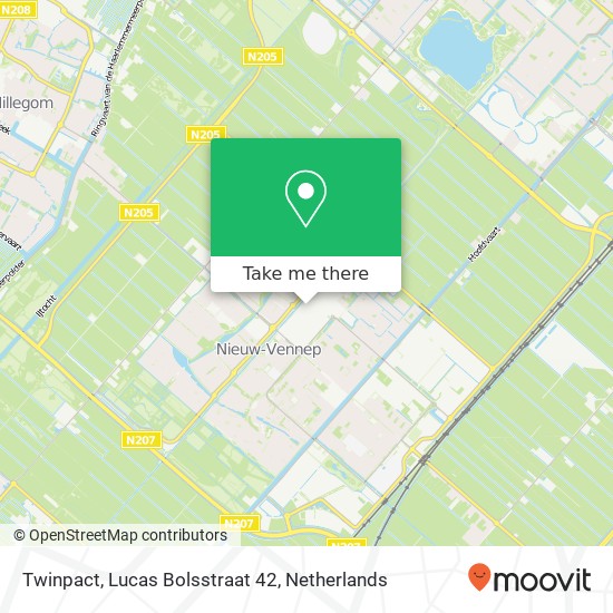 Twinpact, Lucas Bolsstraat 42 map