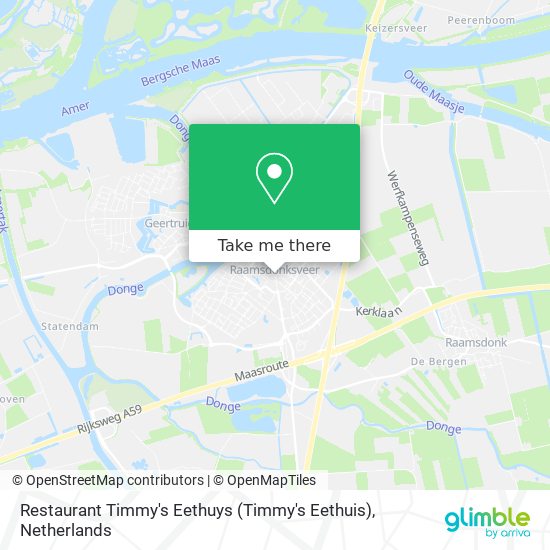 Restaurant Timmy's Eethuys (Timmy's Eethuis) Karte