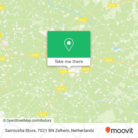 Samtosha Store, 7021 BN Zelhem map